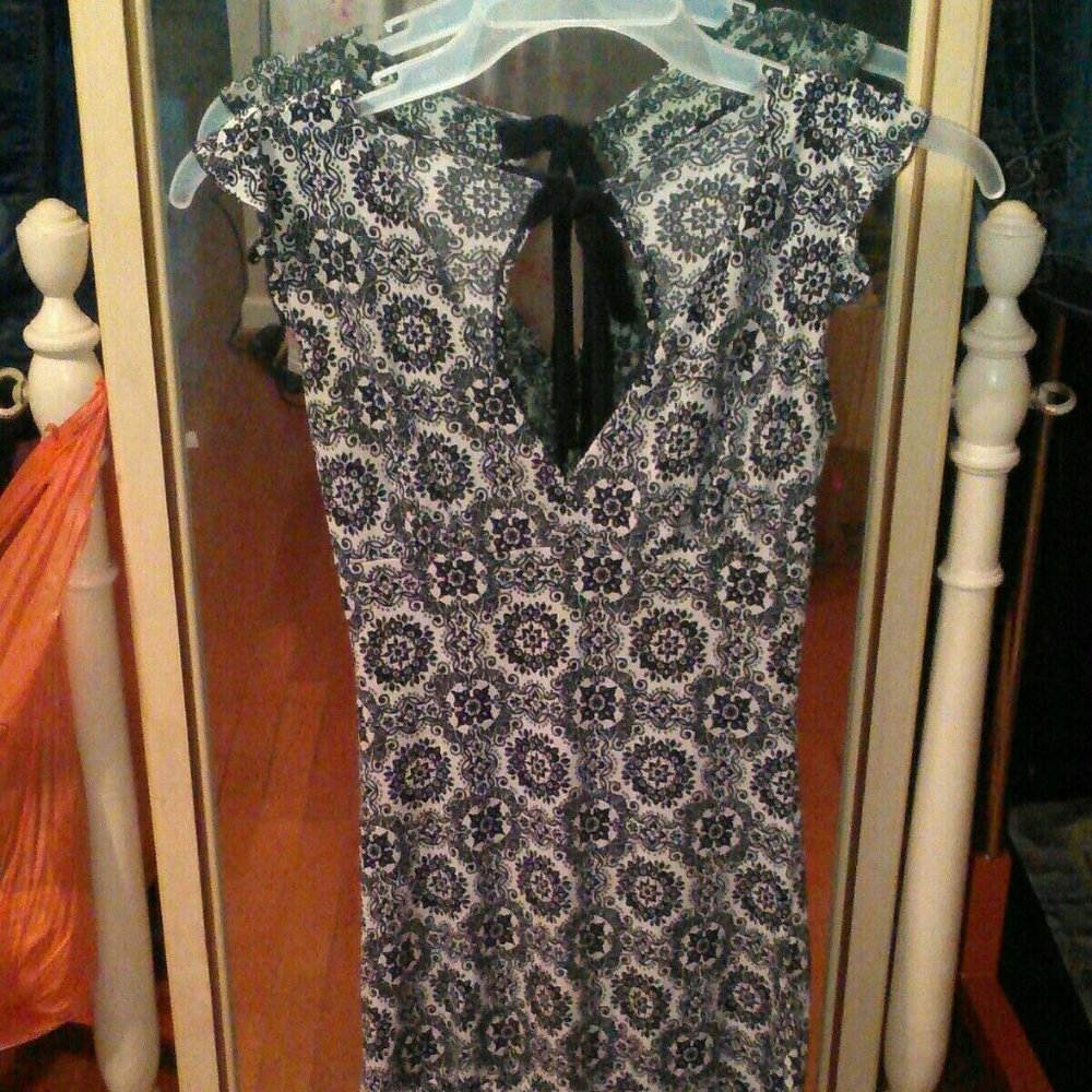 Lipstick Maxi Dress SZ S EUC